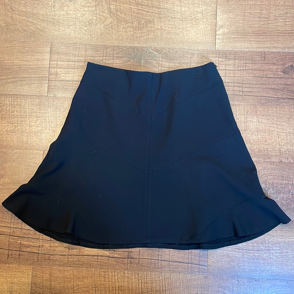 NWT LOFT black skirt Size 6